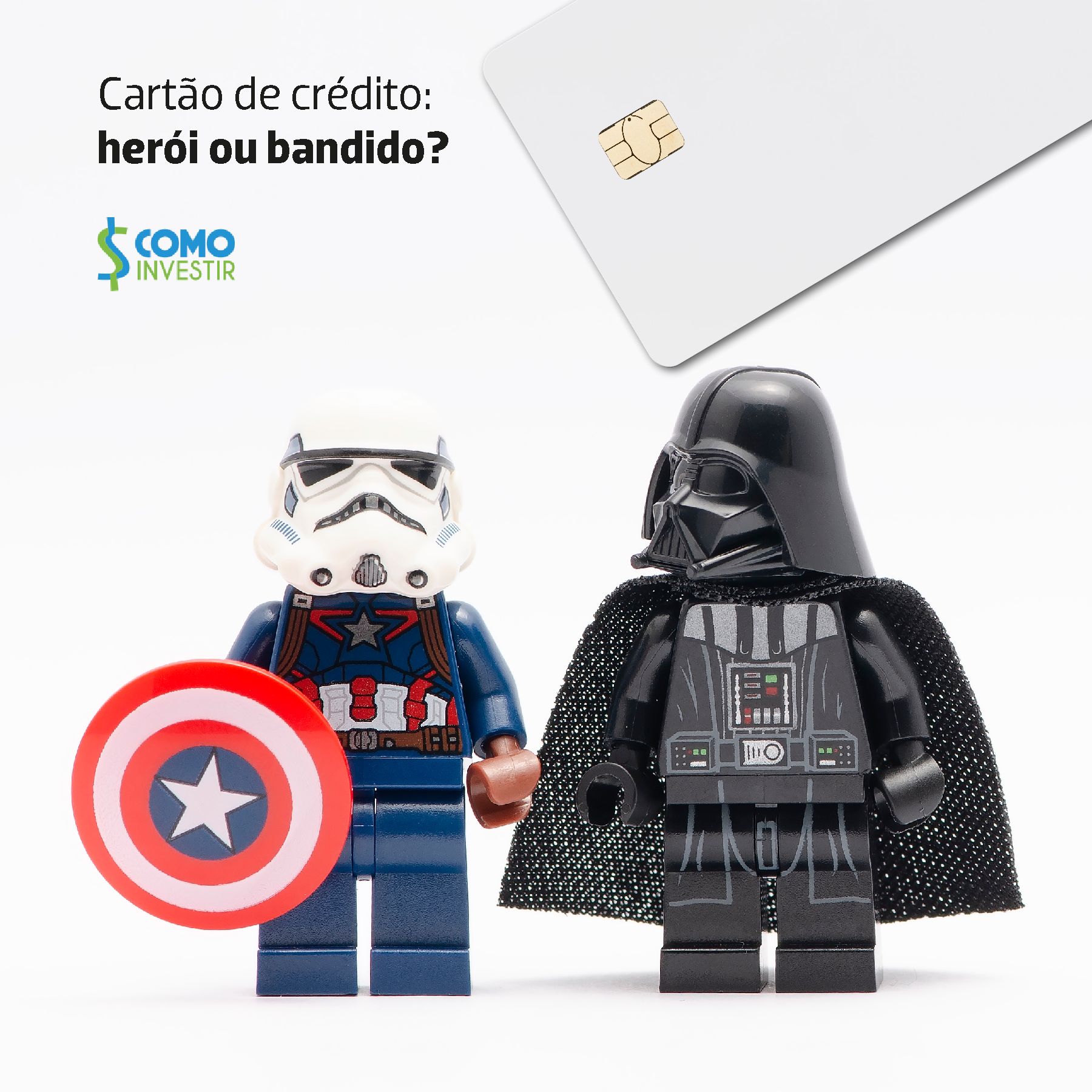 Cartão de crédito: vilão ou herói das finanças?